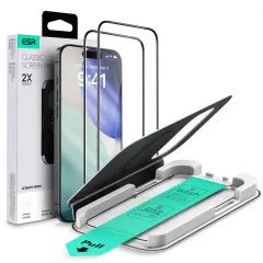 Apple iPhone 17 Pro kaitseklaas  ESR ULTRAFIT TEMPERED GLASS 2-PACK