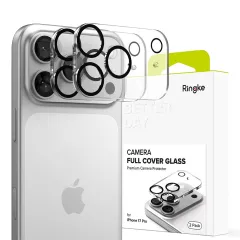iPhone iPhone 17 Pro apsauginis stiklas RINGKE CAMERA FULL COVER 2-PACK Apple iPhone 17 Pro