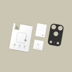 Apple iPhone 17 Pro kaitseklaas must TECH-PROTECT CAMALLOY FIT+