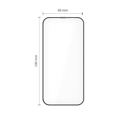 Apple iPhone 17 Pro Tempered glass black TECH-PROTECT QUICK SET+ 2-PACK