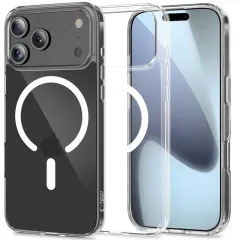Apple iPhone 17 Pro ümbris läbipaistev TECH-PROTECT FLEXAIR HYBRID MAGSAFE