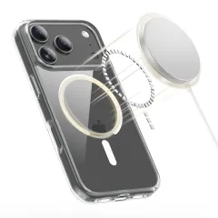 Apple iPhone 17 Pro ümbris läbipaistev TECH-PROTECT FLEXAIR HYBRID MAGSAFE