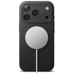 Apple iPhone 17 Pro skal svart RINGKE SILICONE MAGNETIC MAGSAFE