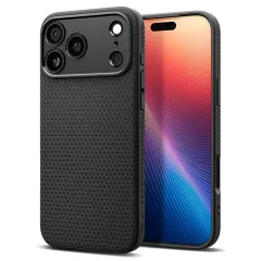 Apple iPhone 17 Pro vāciņš melns SPIGEN LIQUID AIR