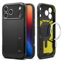 Apple iPhone 17 Pro ümbris must SPIGEN TOUGH ARMOR ”T” MAG MAGSAFE