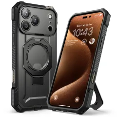 Apple iPhone 17 Pro vāciņš melns SUPCASE UB GRIP MAG MAGSAFE