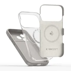 Apple iPhone 17 Pro чехол серый TECH-PROTECT SILICONE MAGSAFE