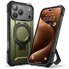 Apple iPhone 17 Pro vāciņš zaļš SUPCASE UB GRIP MAG MAGSAFE