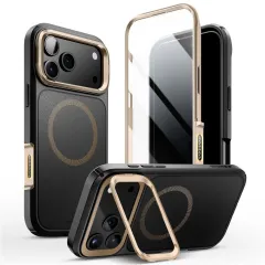 Apple iPhone 17 Pro vāciņš zeltīts SUPCASE IBLSN ARES FLIP MAG MAGSAFE