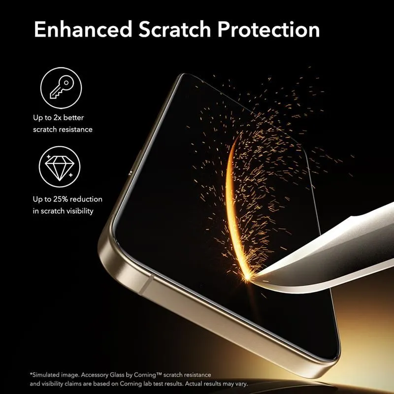 Apple iPhone 17 Pro Max kaitseklaas  ESR ULTRAFIT ARMORITE PRO TEMPERED GLASS