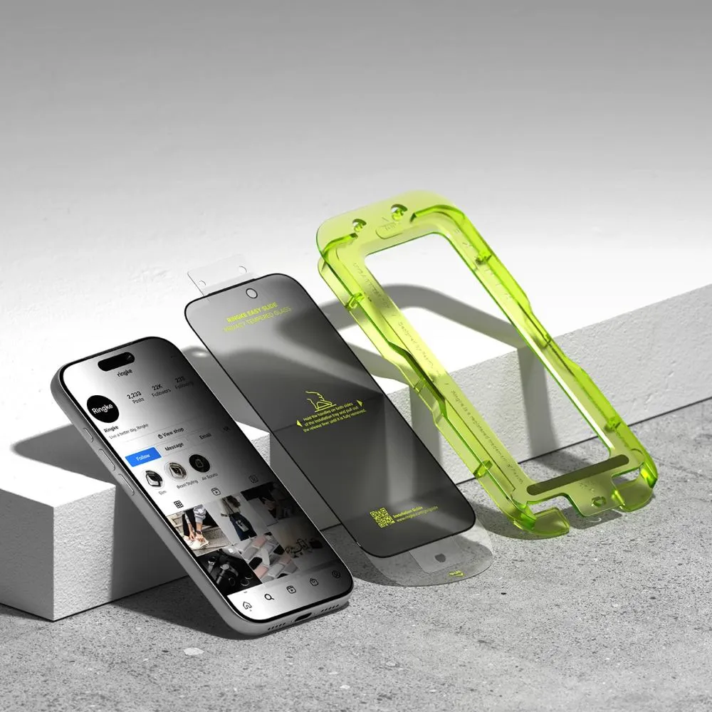 Apple iPhone 17 Pro Max kaitseklaas  RINGKE EASY SLIDE PRIVACY 2-PACK