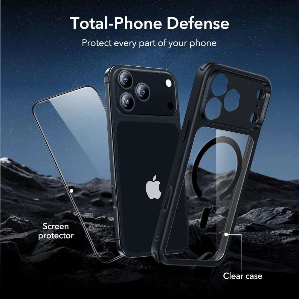Apple iPhone 17 Pro Max ümbris  ESR CLASSIC HYBRID MAGSAFE & TEMPERED GLASS