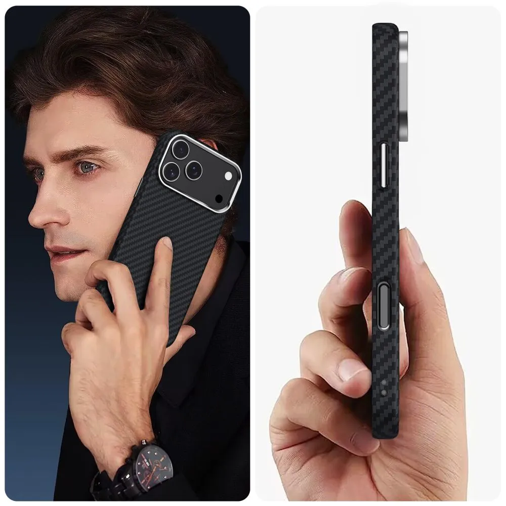 Apple iPhone 17 Pro Max ümbris  TECH-PROTECT ION CARBON MAGSAFE