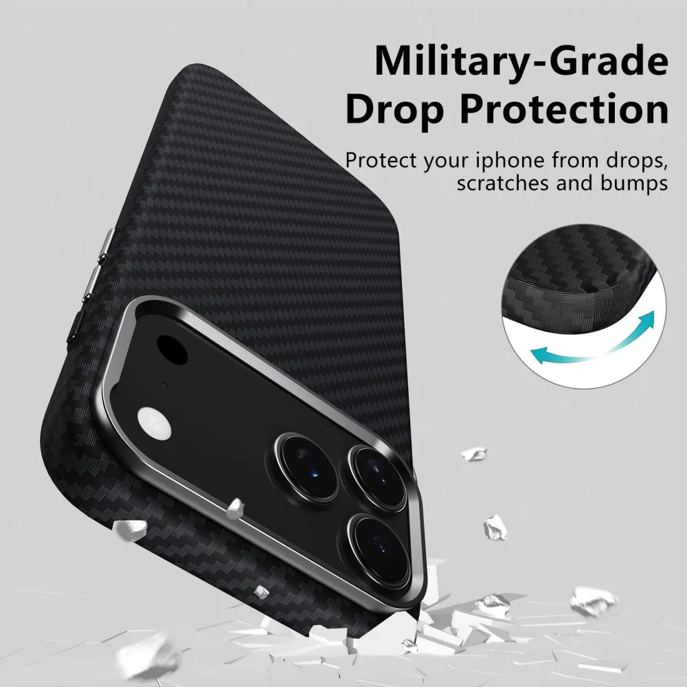 Apple iPhone 17 Pro Max ümbris  TECH-PROTECT ION CARBON MAGSAFE
