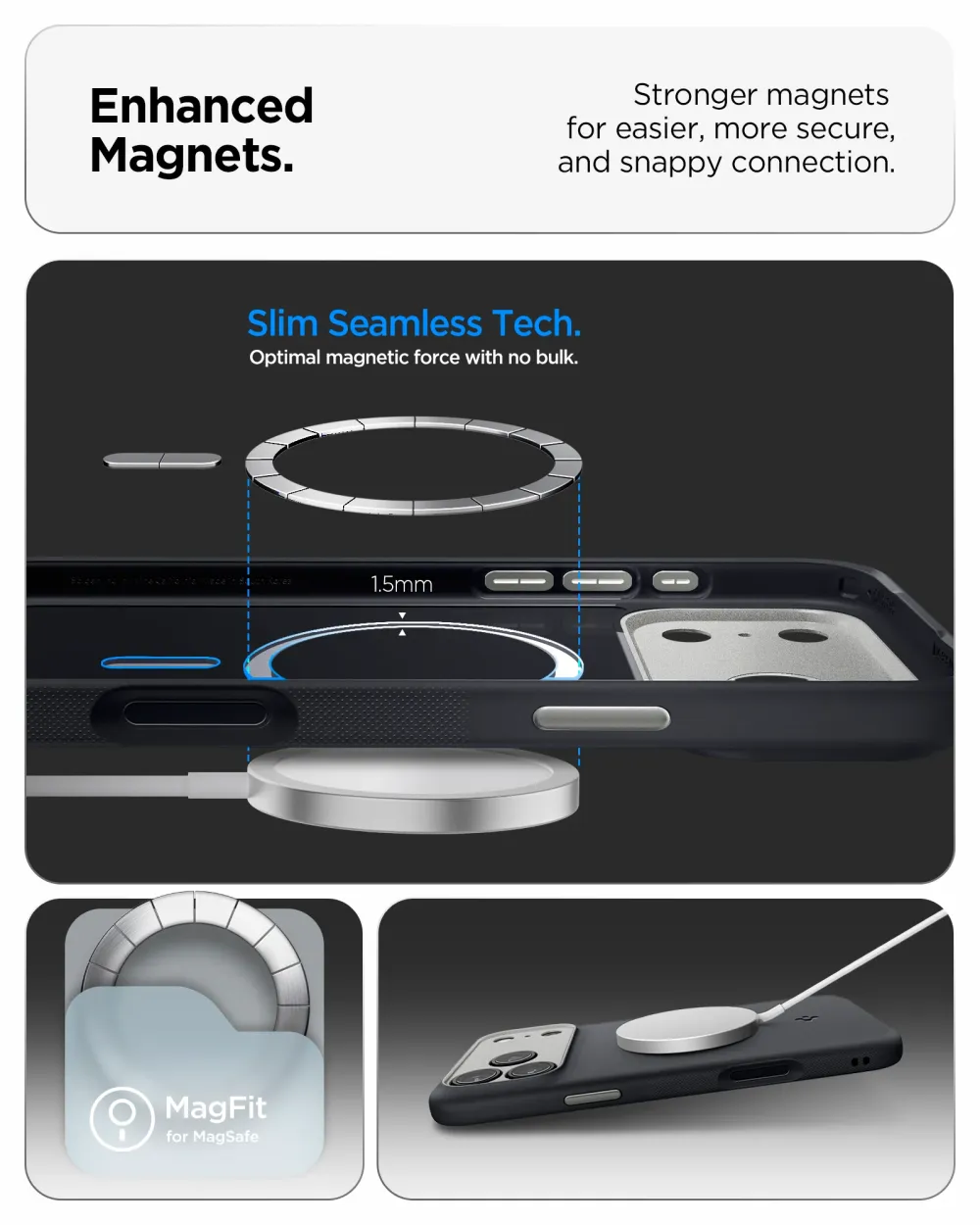 Apple iPhone 17 Pro Max ümbris  SPIGEN NANO POP MAG MAGSAFE