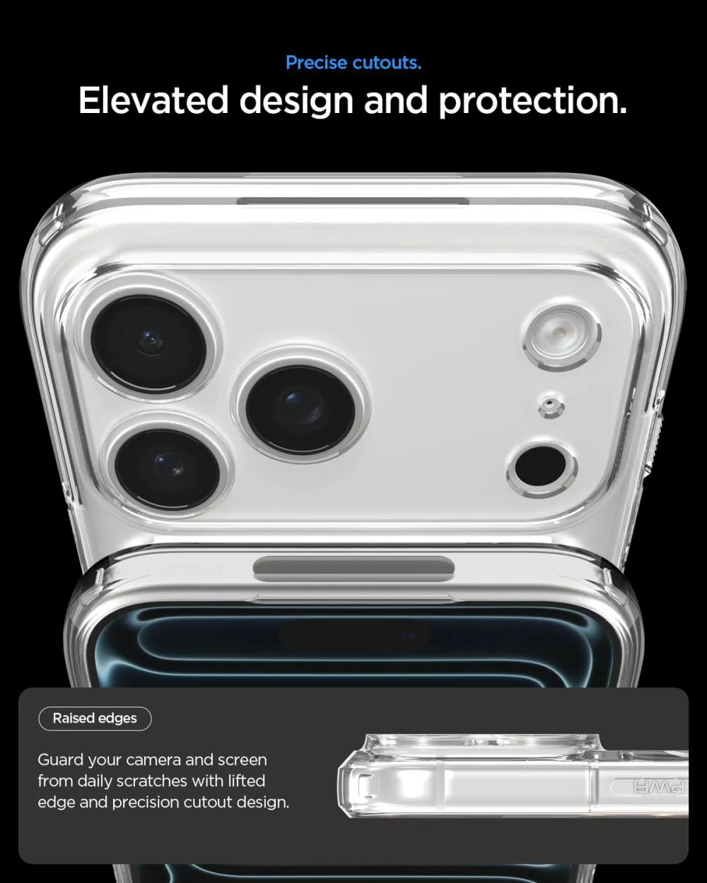 Apple iPhone 17 Pro Max case white SPIGEN ULTRA HYBRID ”T” MAG MAGSAFE