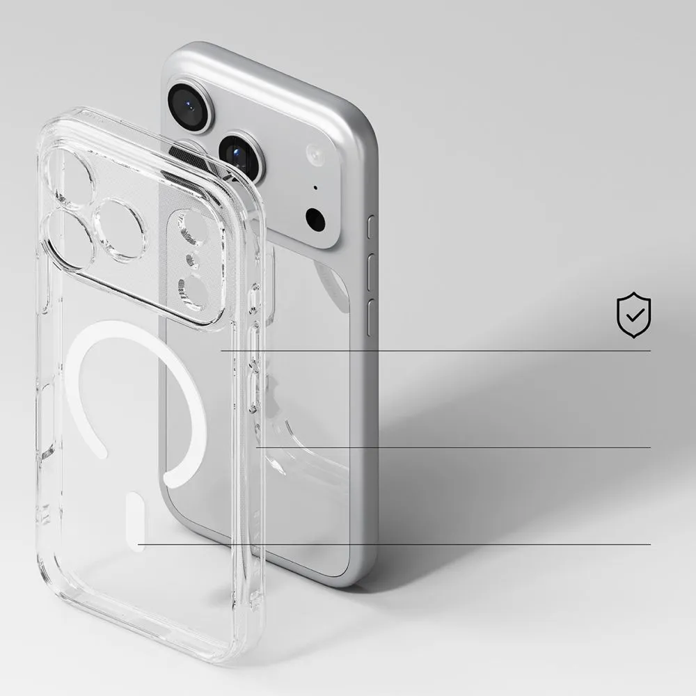 Apple iPhone 17 Pro Max skal transparent RINGKE FUSION MAGNETIC MAGSAFE