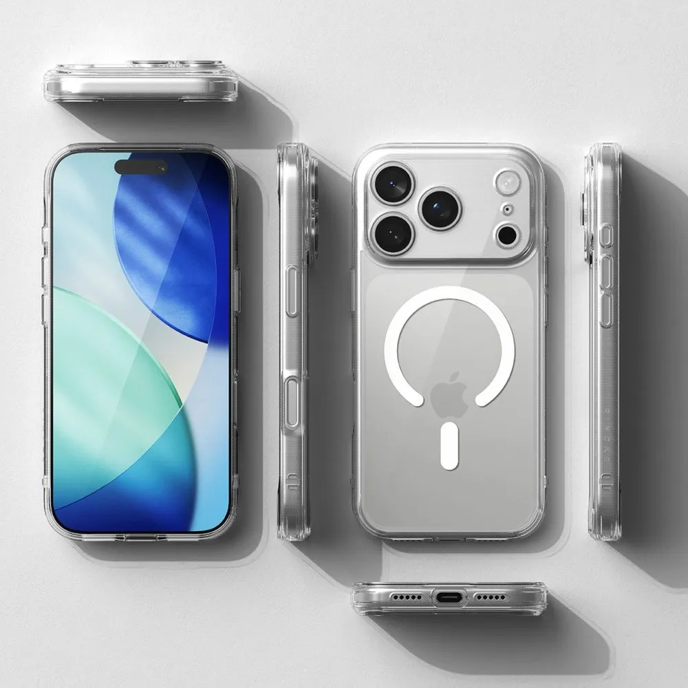 Apple iPhone 17 Pro Max skal transparent RINGKE FUSION MAGNETIC MAGSAFE