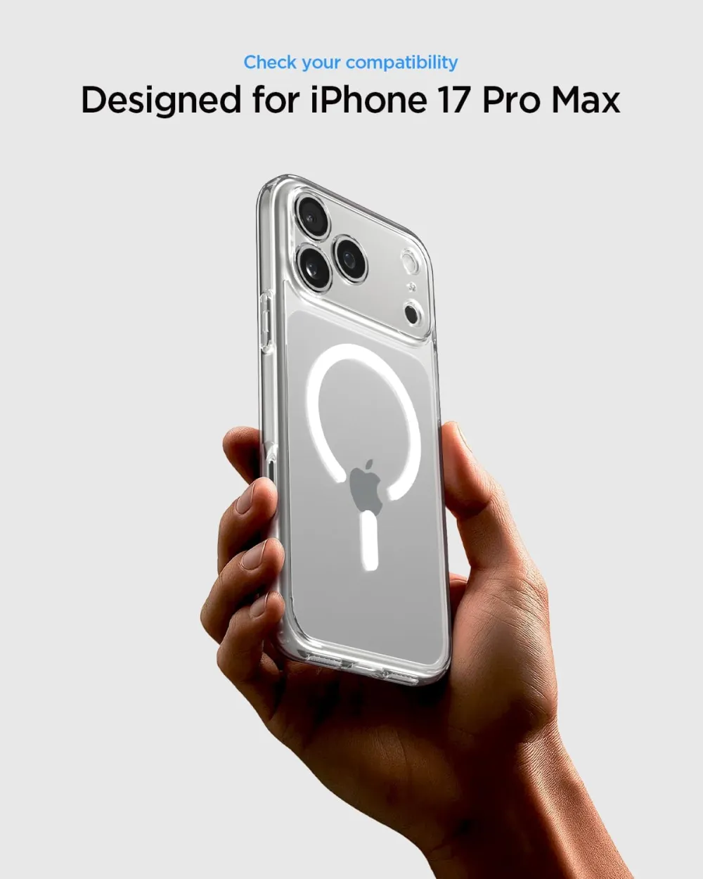 Apple iPhone 17 Pro Max case transparent SPIGEN ULTRA HYBRID MAG MAGSAFE
