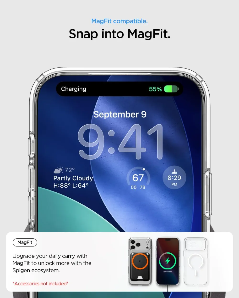 Apple iPhone 17 Pro Max case transparent SPIGEN ULTRA HYBRID MAG MAGSAFE