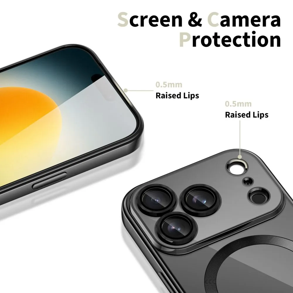 Apple iPhone 17 Pro Max ümbris must TECH-PROTECT MAGFLEX MAGSAFE