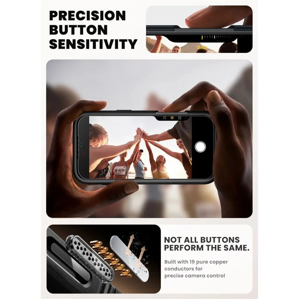 Apple iPhone 17 Pro Max ümbris must SUPCASE IBLSN ARES FLIP MAG MAGSAFE