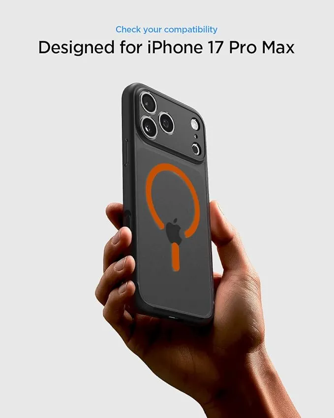 Apple iPhone 17 Pro Max ümbris must SPIGEN ULTRA HYBRID MAG MAGSAFE