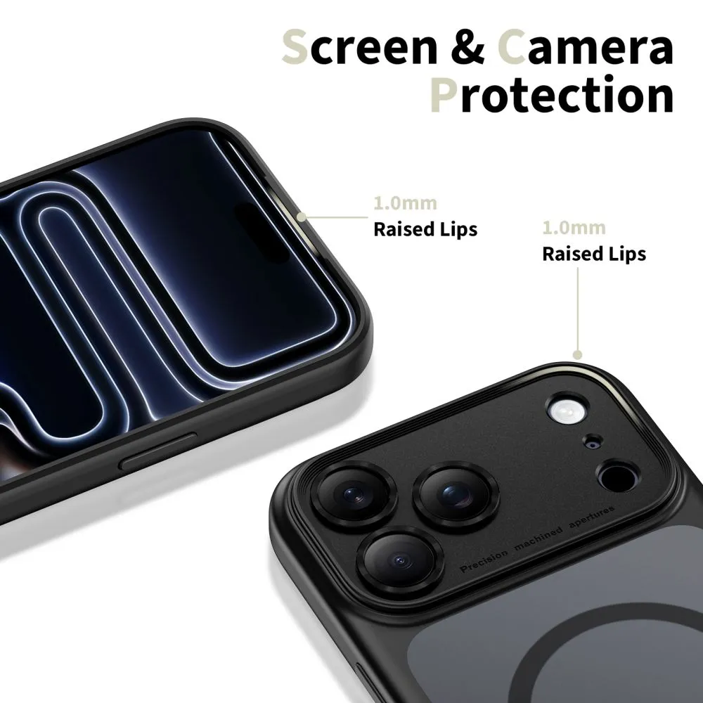 Apple iPhone 17 Pro Max case black TECH-PROTECT MAGPEAK MAGSAFE CC