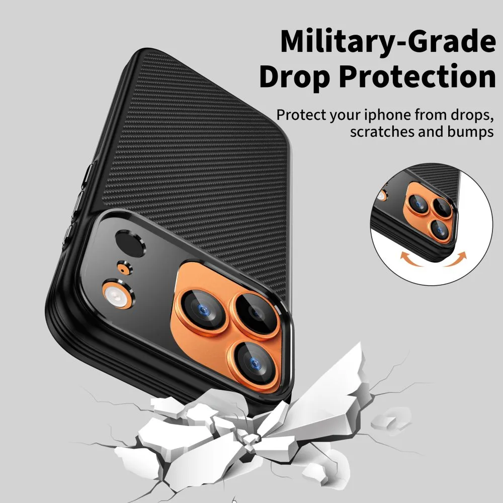 Apple iPhone 17 Pro Max чехол черный TECH-PROTECT KEVLAR ARAMID CC MAGSAFE