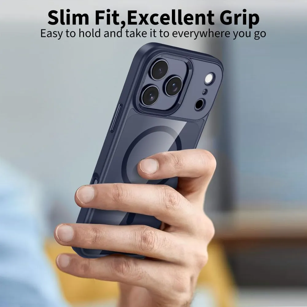 Apple iPhone 17 Pro Max skal blå TECH-PROTECT MAGMAT MAGSAFE