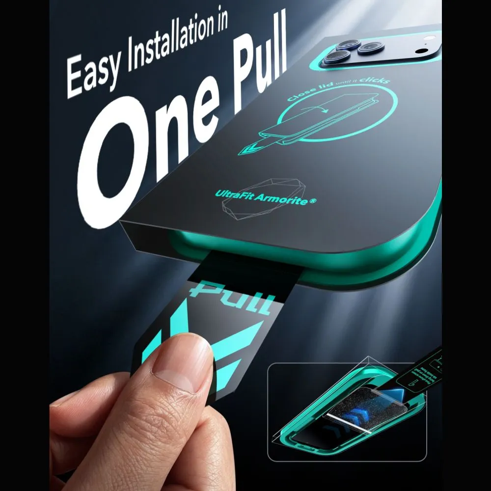 Apple iPhone 17 Pro Max Screen Protector  ESR ULTRAFIT ARMORITE TEMPERED GLASS 2-PACK