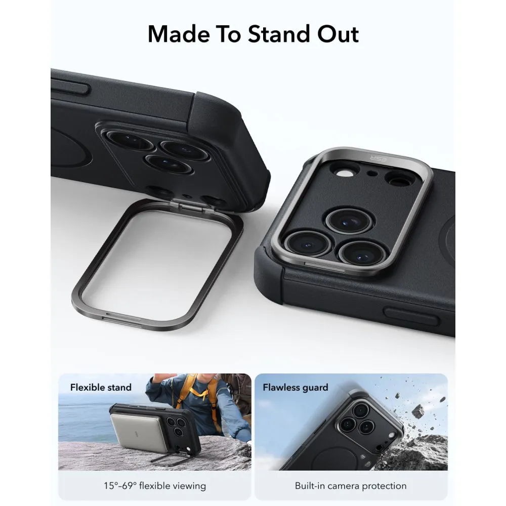 Apple iPhone 17 Pro Max Telefoni kaaned ESR CYBER TOUGH KICKSTAND MAGSAFE