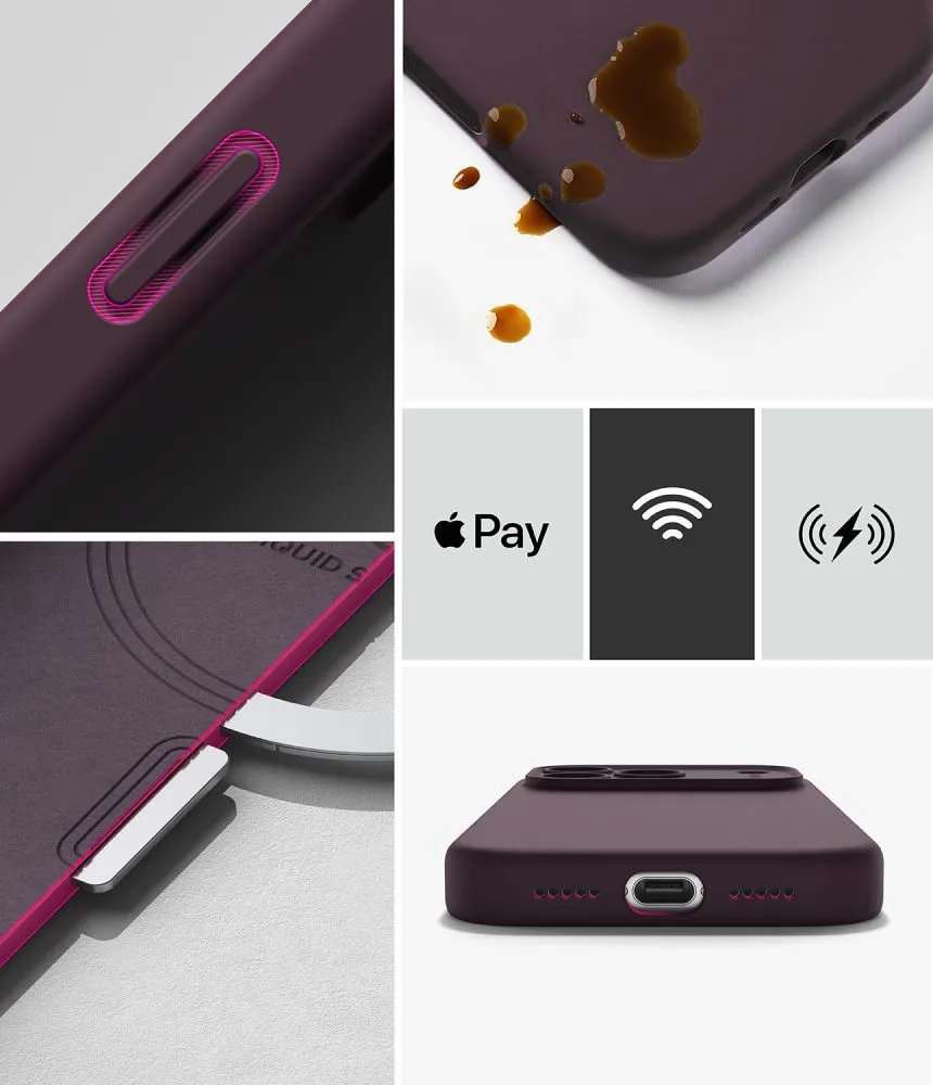 Apple iPhone 17 Pro Max Phone Cover RINGKE SILICONE MAGNETIC MAGSAFE