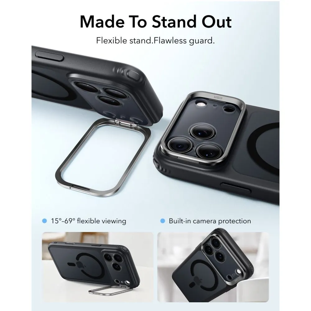 Apple iPhone 17 Pro Max Telefona vāciņš ESR CLASSIC HYBRID KICKSTAND MAGSAFE