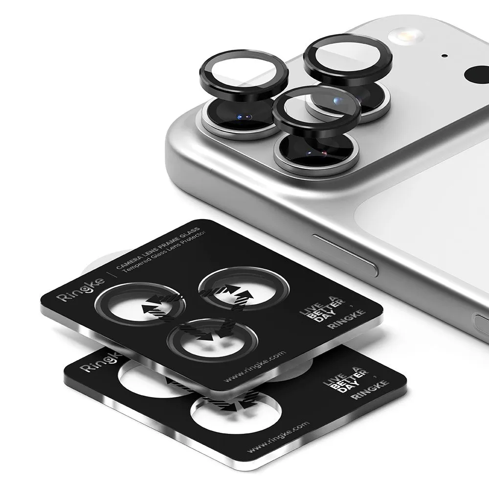 Apple iPhone 17 Pro Max aizsargstikls RINGKE CAMERA FRAME PROTECTOR 2-PACK