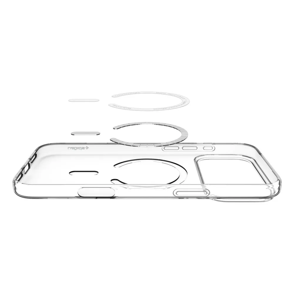 Apple iPhone 17 Pro Max чехол прозрачный SPIGEN LIQUID CRYSTAL MAG MAGSAFE