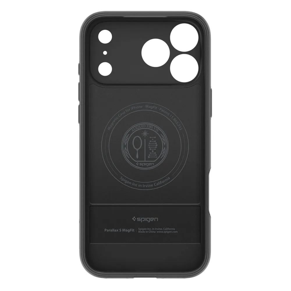 Apple iPhone 17 Pro Max ümbris must SPIGEN PARALLAX ”S” MAG MAGSAFE