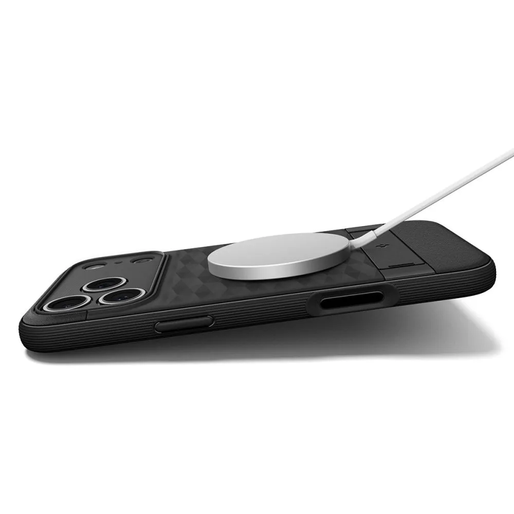 Apple iPhone 17 Pro Max ümbris must SPIGEN PARALLAX ”S” MAG MAGSAFE