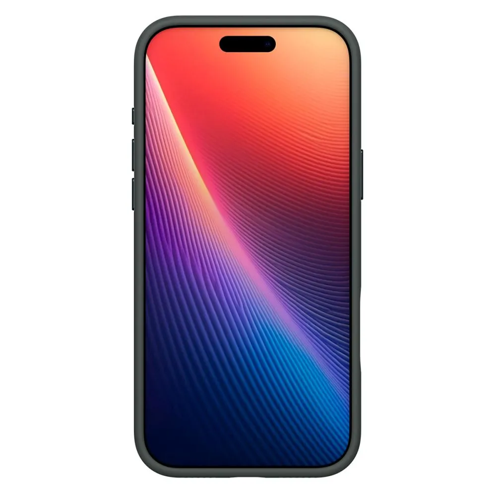 Apple iPhone 17 Pro Max ümbris roheline SPIGEN SILICONE FIT MAG MAGSAFE