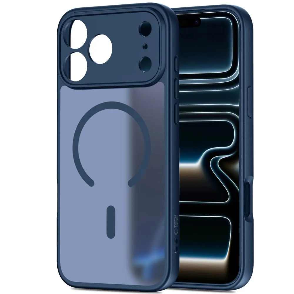 Apple iPhone 17 Pro Max case blue TECH-PROTECT BASICMAG MAGSAFE