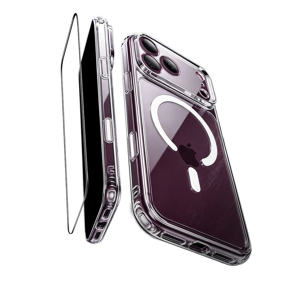 Apple iPhone 17 Pro Max Telefoni kaaned  ESR CLASSIC HYBRID MAGSAFE and TEMPERED GLASS