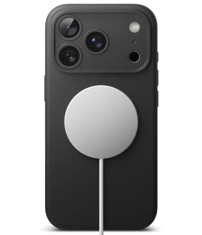 Apple iPhone 17 Pro Max Telefoni kaaned must RINGKE SILICONE MAGNETIC MAGSAFE