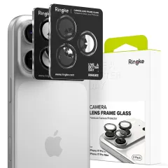 Apple iPhone 17 Pro Max aizsargstikls  RINGKE CAMERA FRAME PROTECTOR 2-PACK