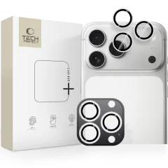Apple iPhone 17 Pro Max kaitseklaas hõbe TECH-PROTECT CAMRING FIT+