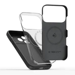 Apple iPhone 17 Pro Max чехол черный TECH-PROTECT SILICONE MAGSAFE