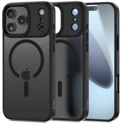 Apple iPhone 17 Pro Max ümbris must TECH-PROTECT MAGMAT MAGSAFE