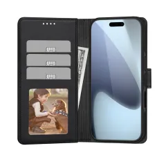 Apple iPhone 17 Pro Max case black TECH-PROTECT WALLET MAGSAFE