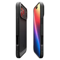 Apple iPhone 17 Pro Max ümbris must SPIGEN RUGGED ARMOR MAG MAGSAFE