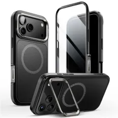 Apple iPhone 17 Pro Max ümbris must SUPCASE IBLSN ARES FLIP MAG MAGSAFE