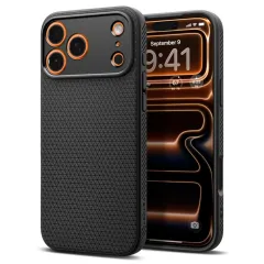 Apple iPhone 17 Pro Max ümbris must SPIGEN LIQUID AIR